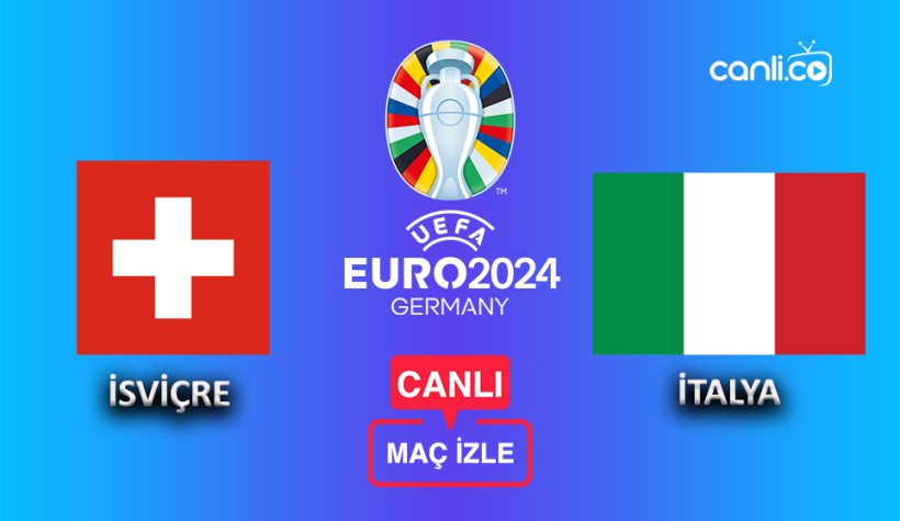 İsviçre - İtalya canlı izle ne zaman, saat kaçta, hangi kanalda? | TRT 1 canlı yayın maç izle